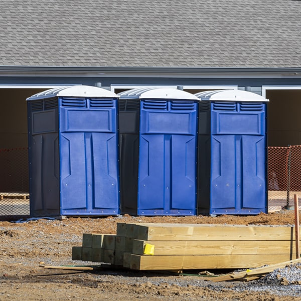 how do you dispose of waste after the porta potties have been emptied in Smith Mills